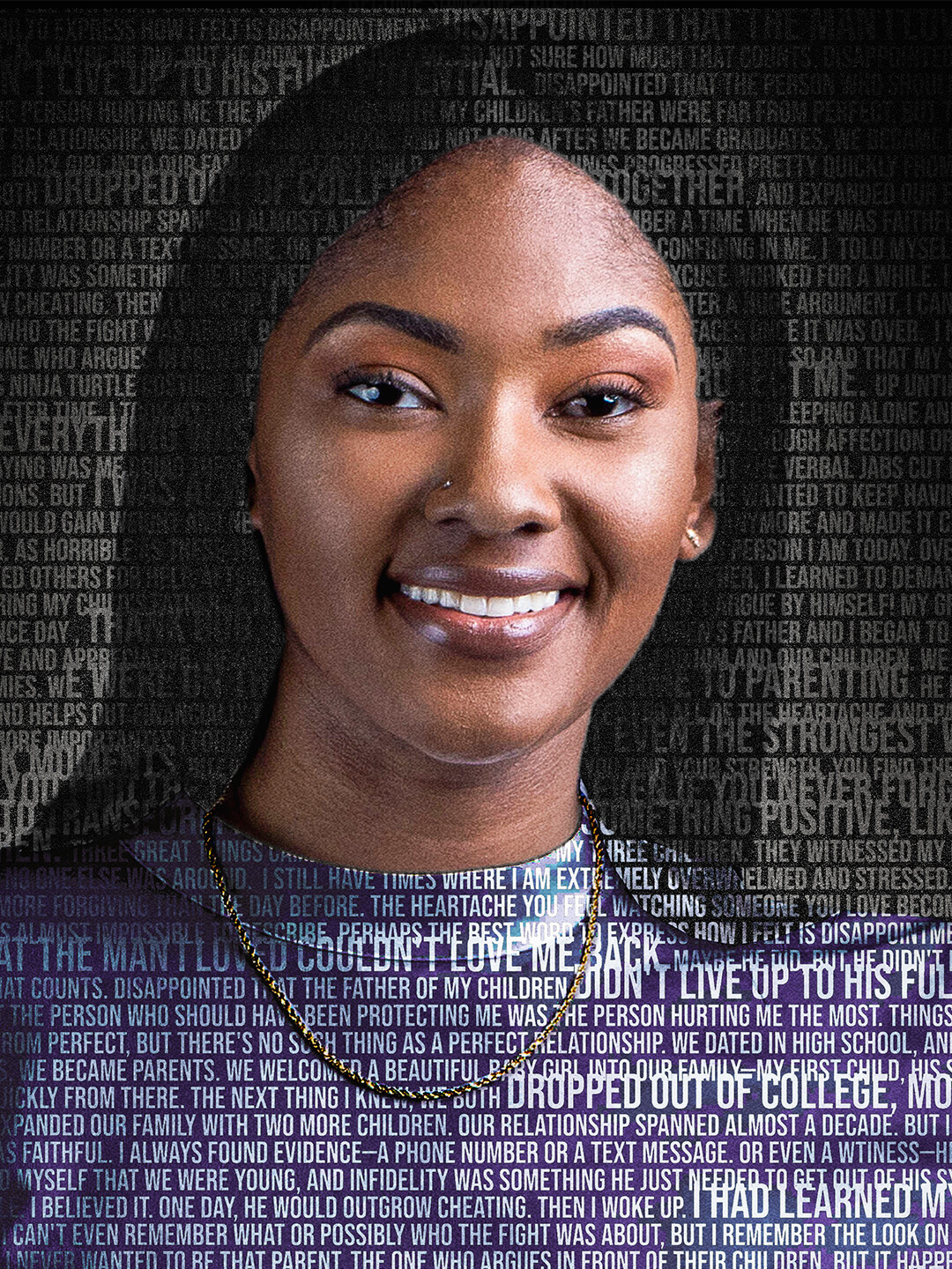 Schnika Pamplin sharing her story on how everything changed once she learned her worth.