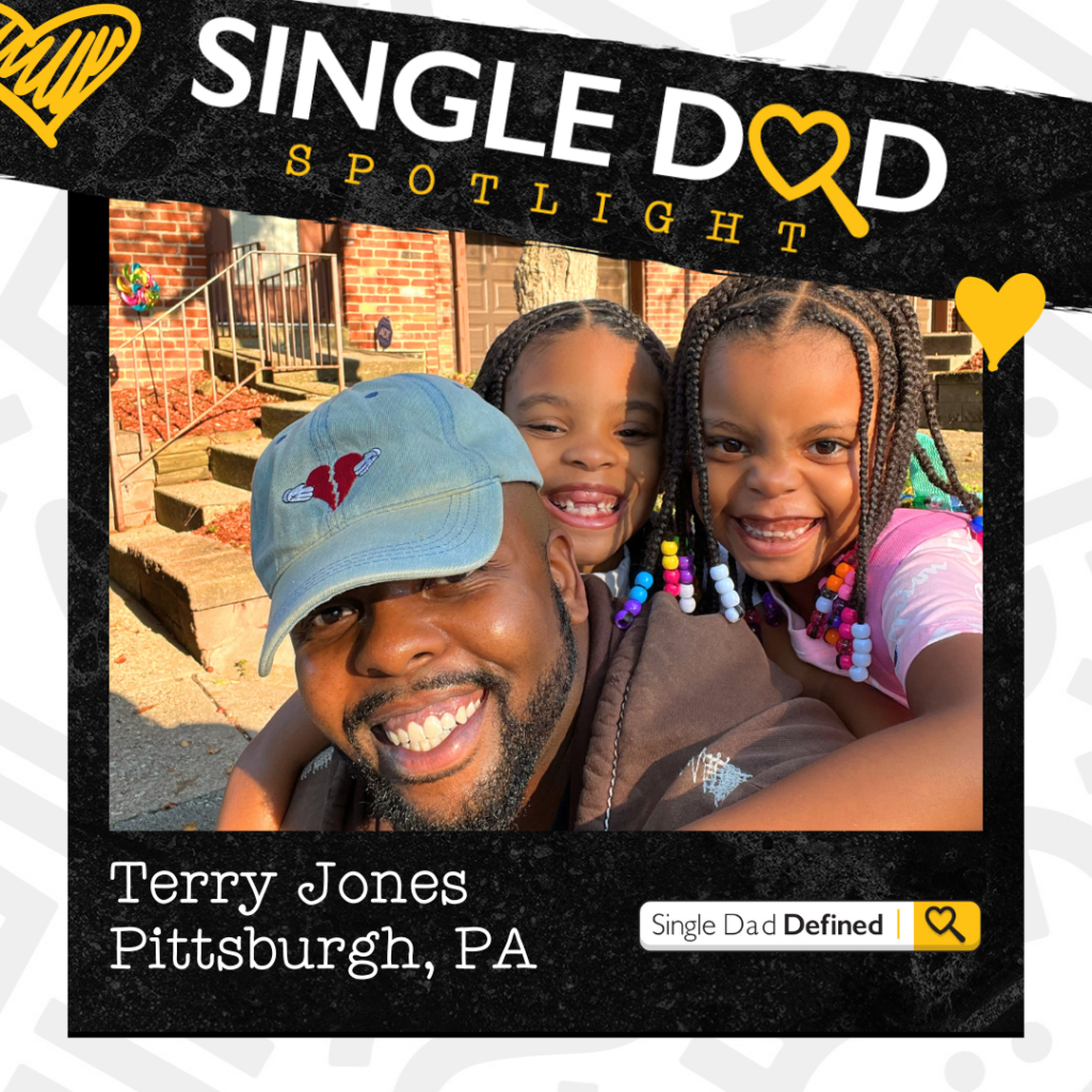 Single Dad Terry Jones shares his fatherhood journey and thoughts on positivity for Single DaD Defined