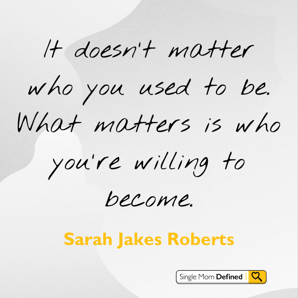 An empowering quote from Sarah Jakes Roberts. 